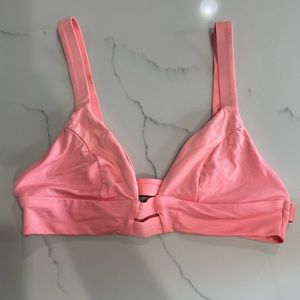 VITAMIN A BRALETTE BIKINI TOP CORAL SOLD OUT!!!